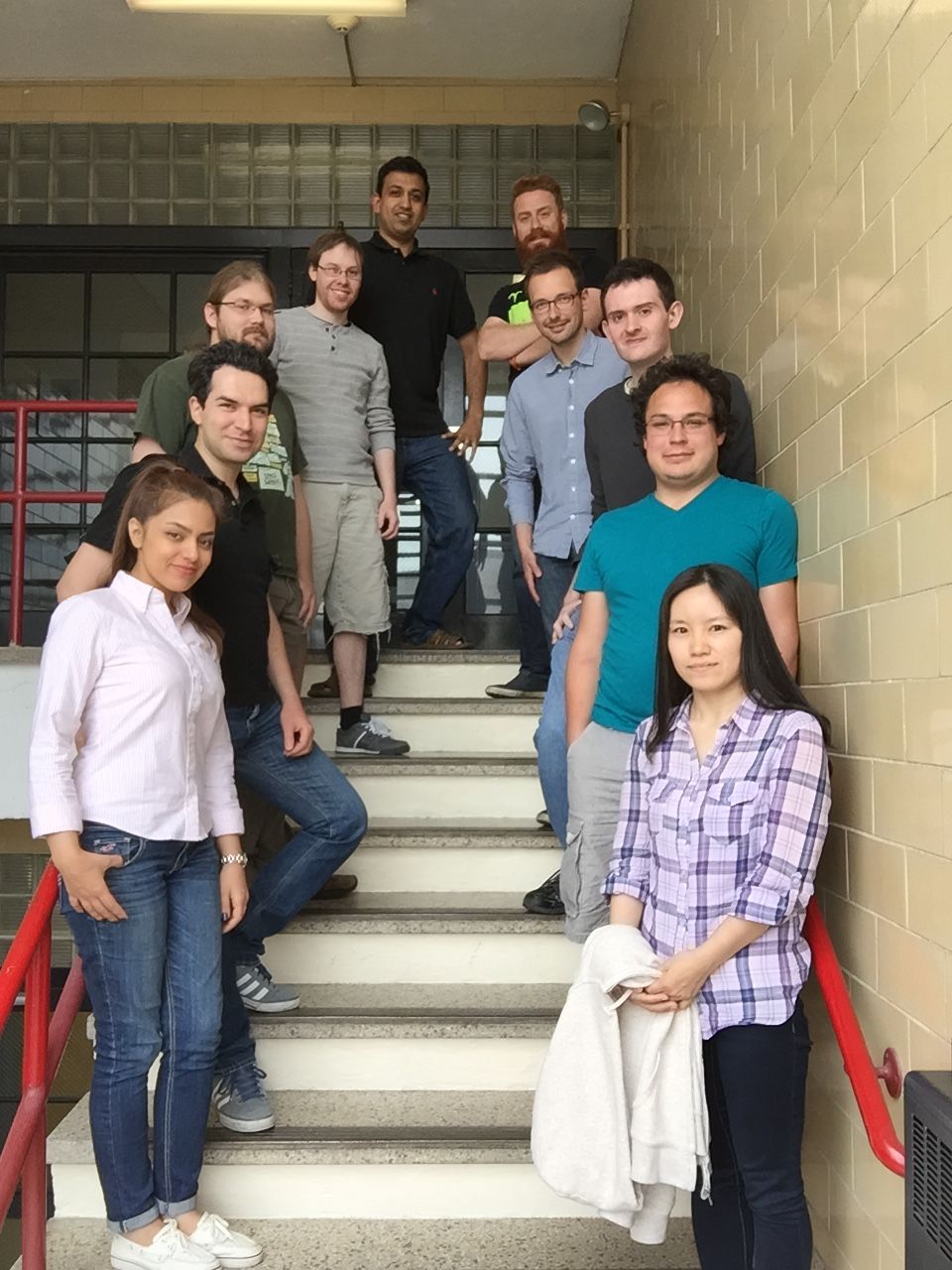 Members of the Advanced Communication Networks Laboratory